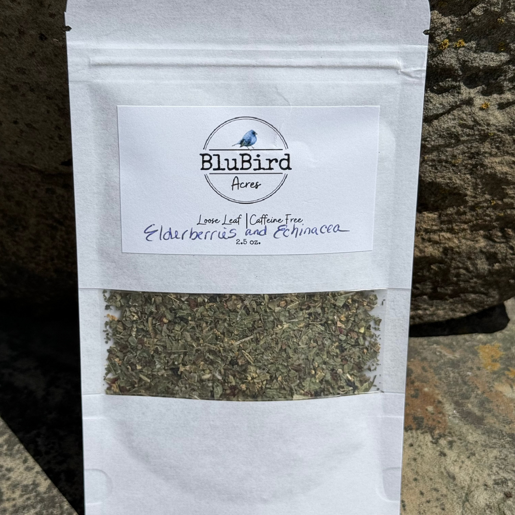 Organic Elderberries and Echinacea Tea