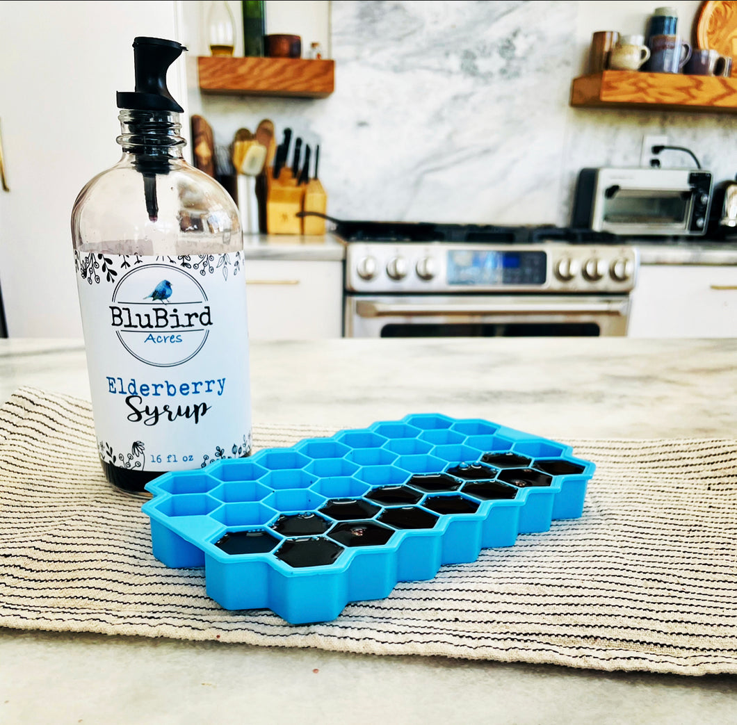 Honeycomb Ice Tray with Lid
