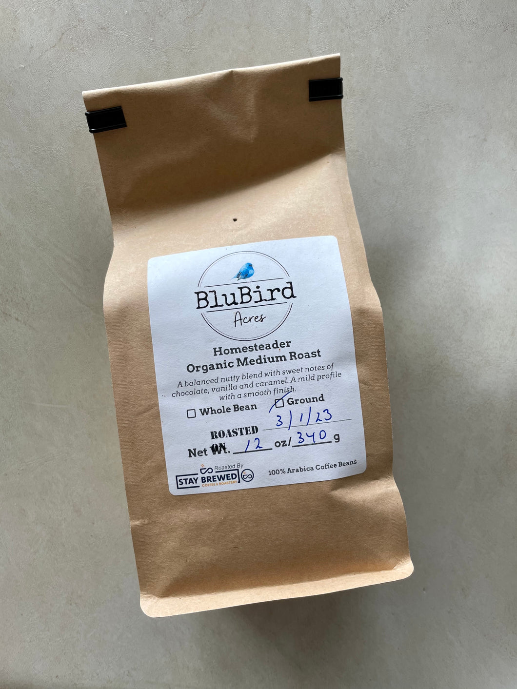 Homesteader - Organic Medium Roast Coffee